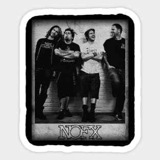 Nofx // Minimalist Fanart Tribute Sticker